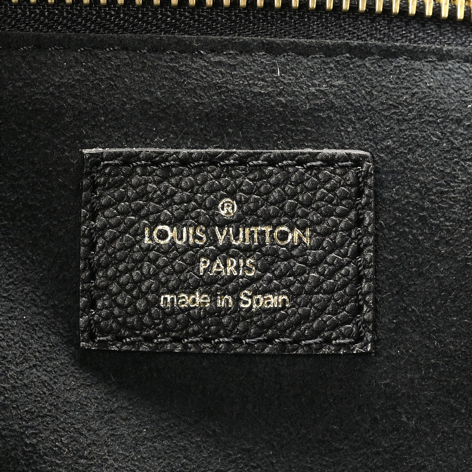 Louis Vuitton Empreinte Spring In The City Neverfull MM Black White Pink 7 of 9