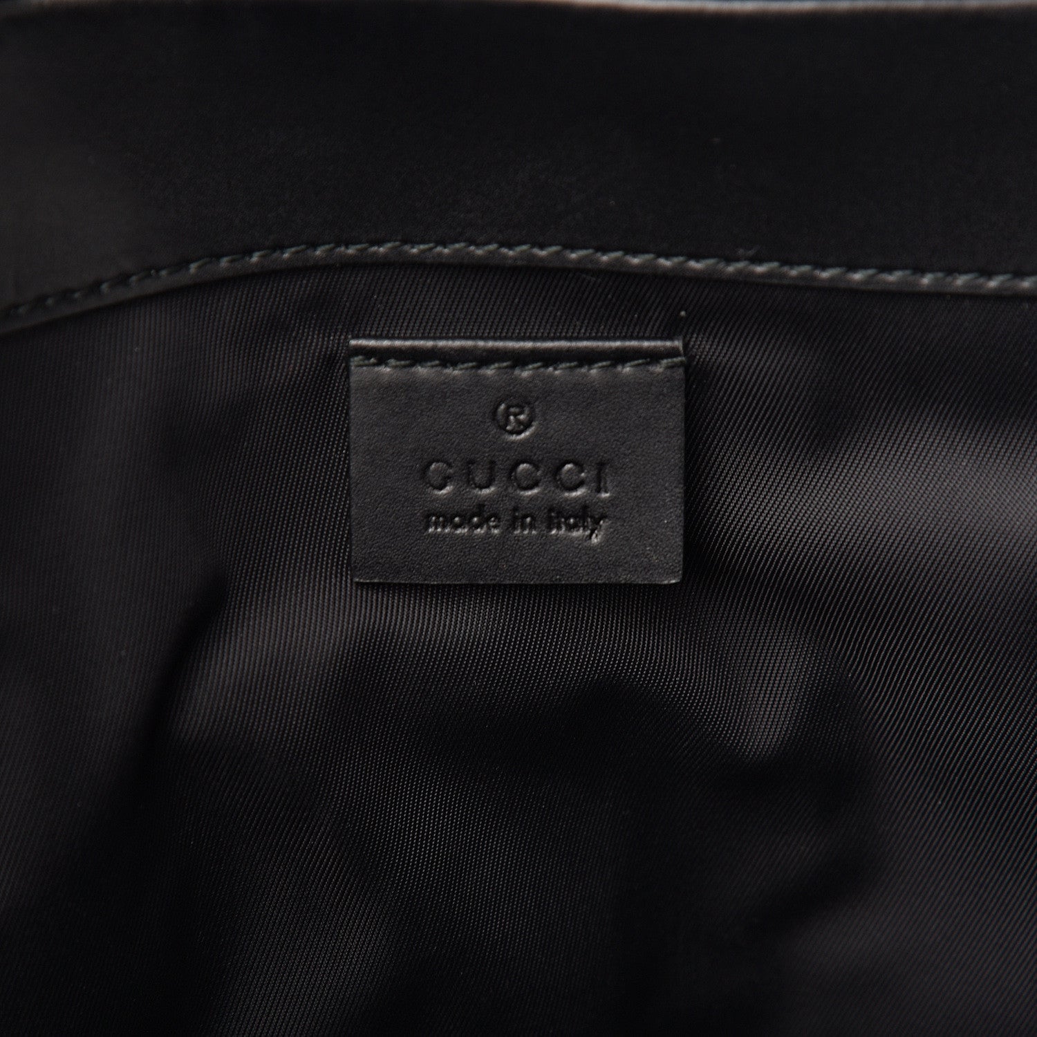 Gucci GG Supreme Monogram Web Messenger Diaper Bag Black Grey 5 of 9