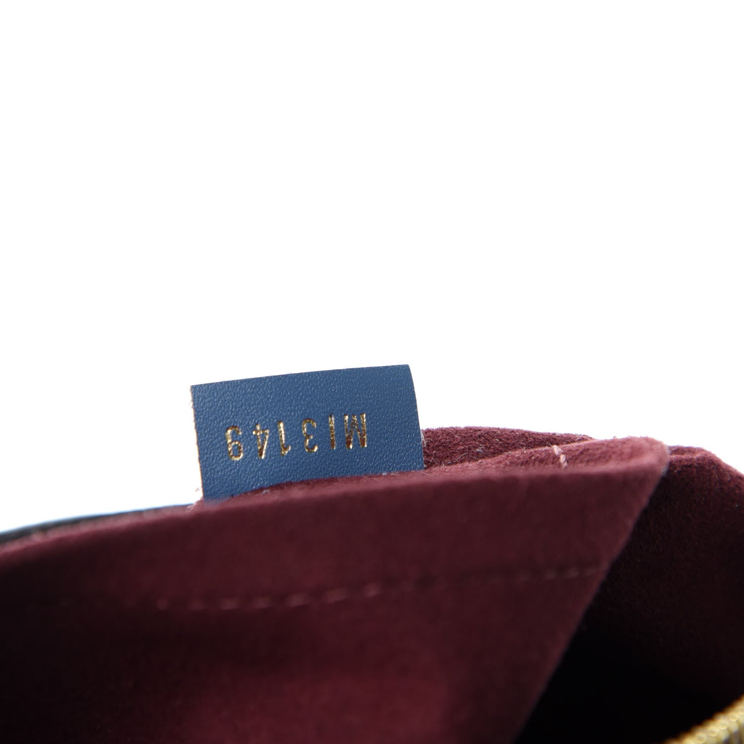 Louis Vuitton Monogram Beaubourg Hobo Mini Bordeaux Red Peach Safran Blue Jean Blue 9 of 11