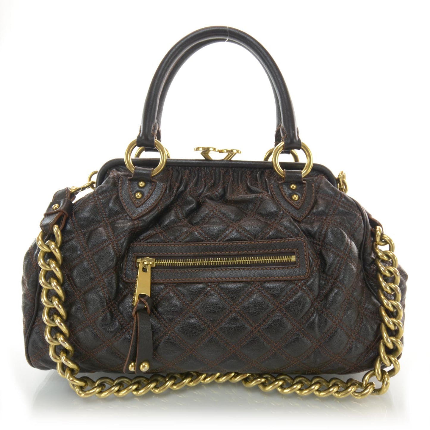 Quilted Leather Stam Truffle