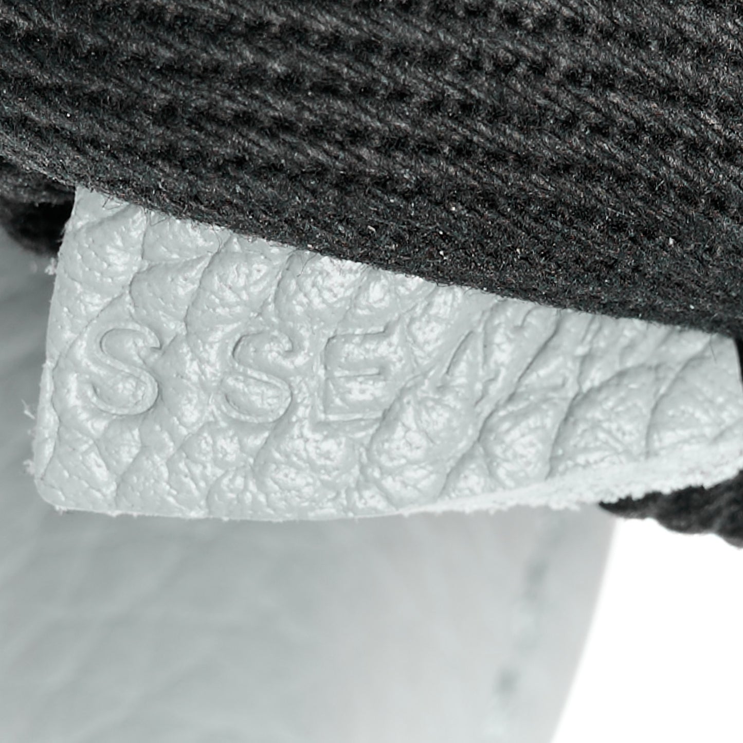 Grained Calfskin Small The Tote Bag Grey