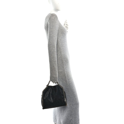 Stella McCartney Shaggy Deer Mini Falabella Tote Black 2 of 10