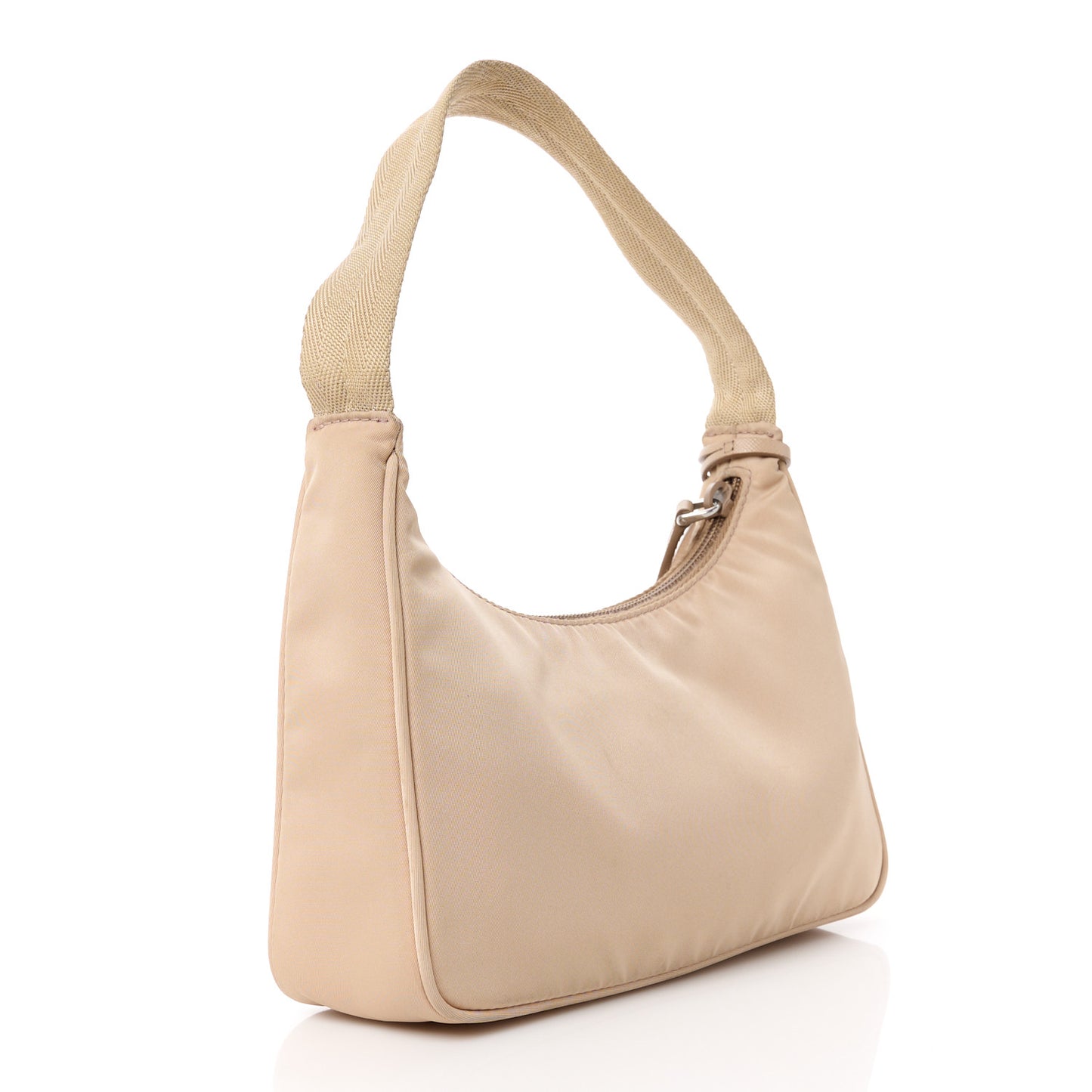 Re-Nylon Saffiano Mini Re-Edition 2000 Bag Deserto