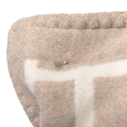 Hermes Wool Cashmere Avalon III Pillow PM Coco Camomille 4 of 5