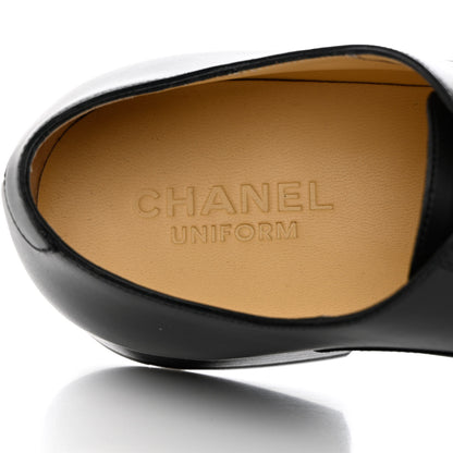 Chanel Smooth Calfskin Mens Loafers 44 Black 6 of 7