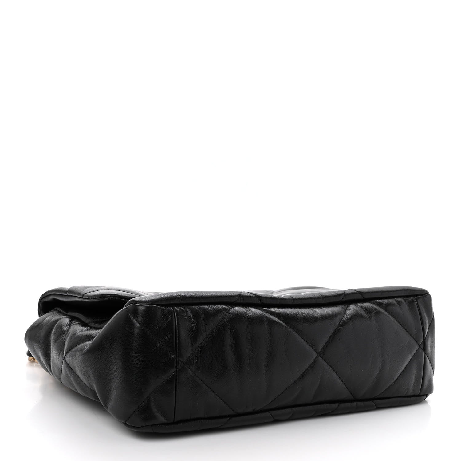 Chanel Lambskin Quilted Large Chanel 19 Flap Black 3 of 9