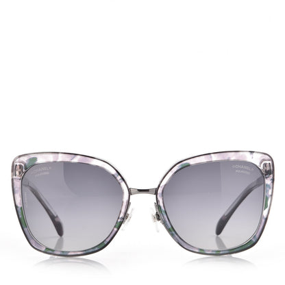 Chanel Square Fall Polarized Sunglasses 4209 Multicolor Grey 2 of 8