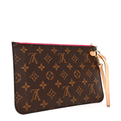 Louis Vuitton Monogram Neverfull MM GM Pochette Pivoine 3 of 6