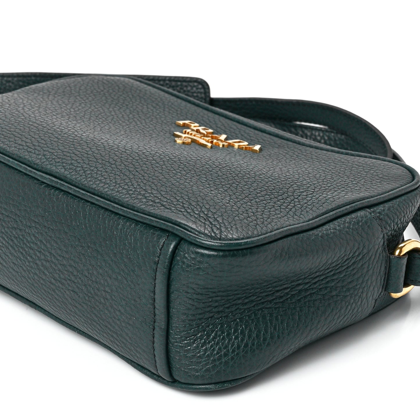 Vitello Phenix Camera Bag Smeraldo