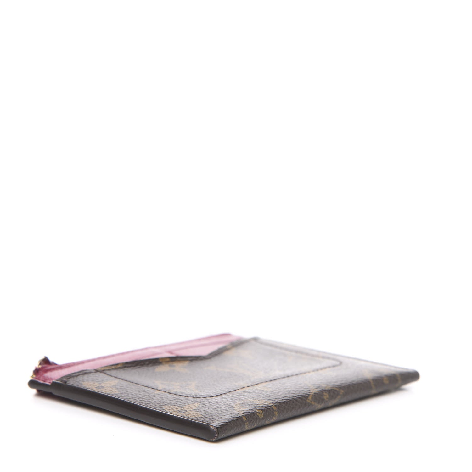 Louis Vuitton Monogram Zipped Card Holder Fuchsia 3 of 10