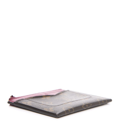 Louis Vuitton Monogram Zipped Card Holder Fuchsia 3 of 10