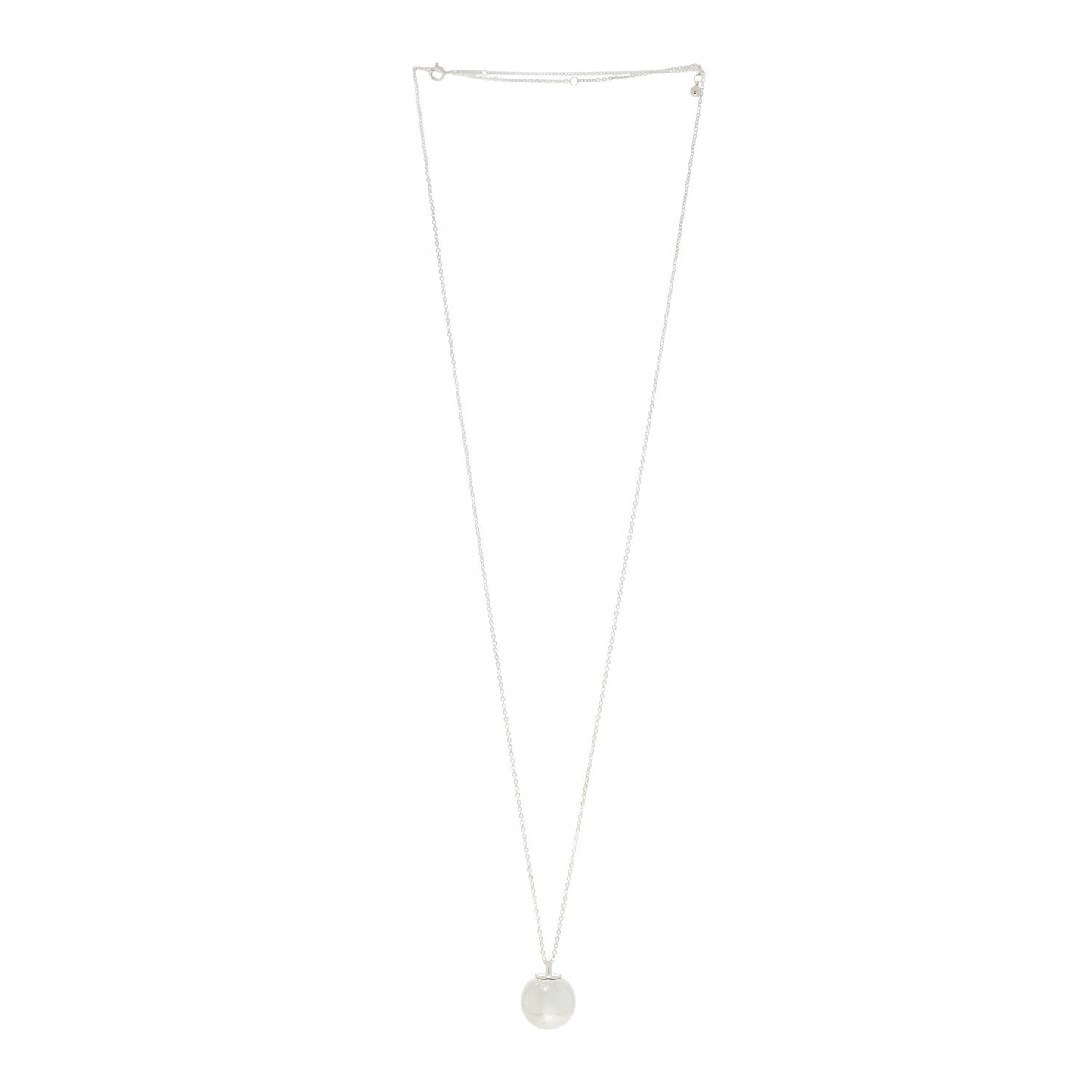 Sterling Silver 19mm HardWear Ball Pendant Necklace