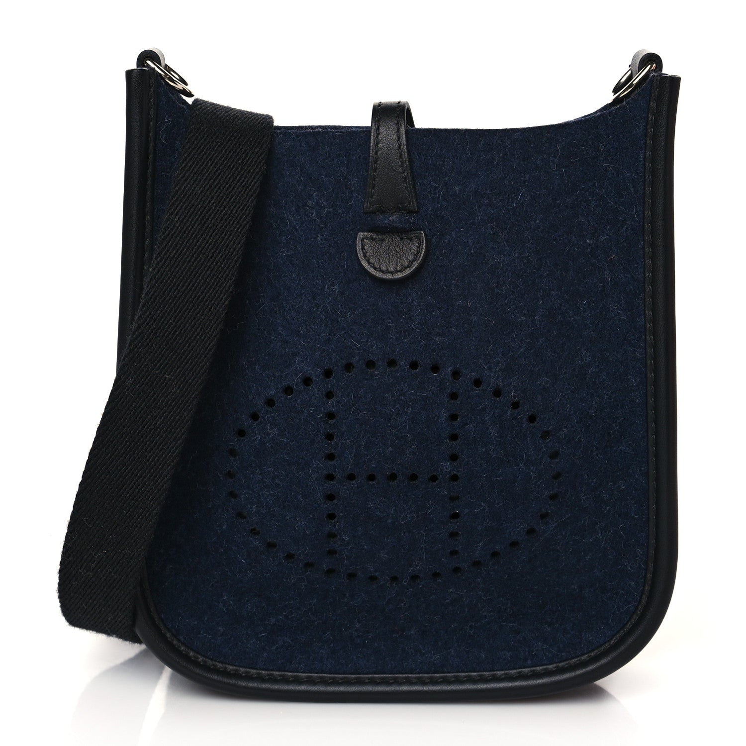 Hermes Feutre Swift Evelyne TPM Bleu Nuit Black 1 of 11