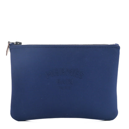 Hermes Neoprene Small Neobain Case Marine 1 of 6