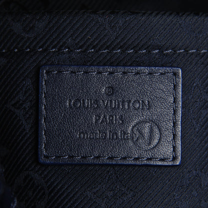 Louis Vuitton Calfskin Quilted Monogram Altair Clutch Navy 6 of 8