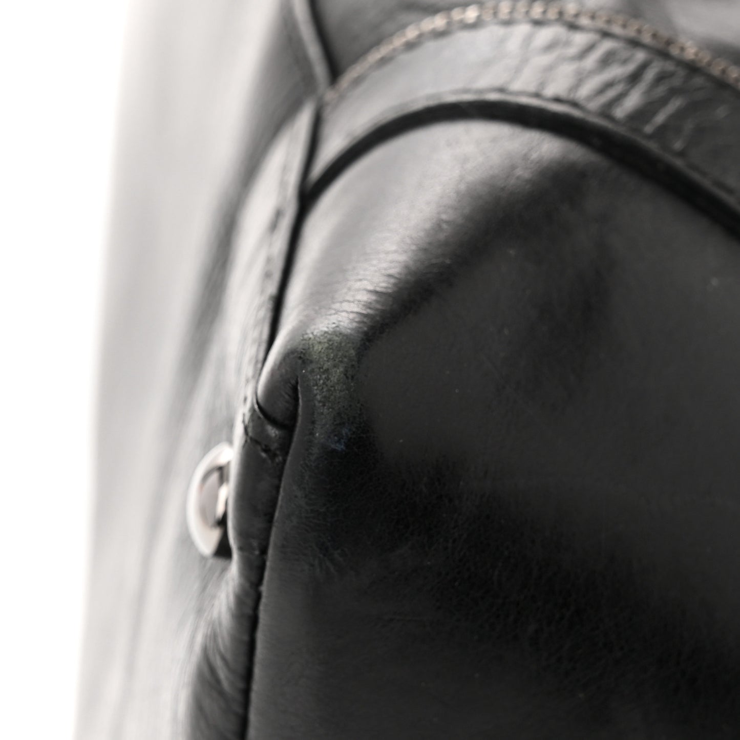 Lambskin East West Soho Shopper Black