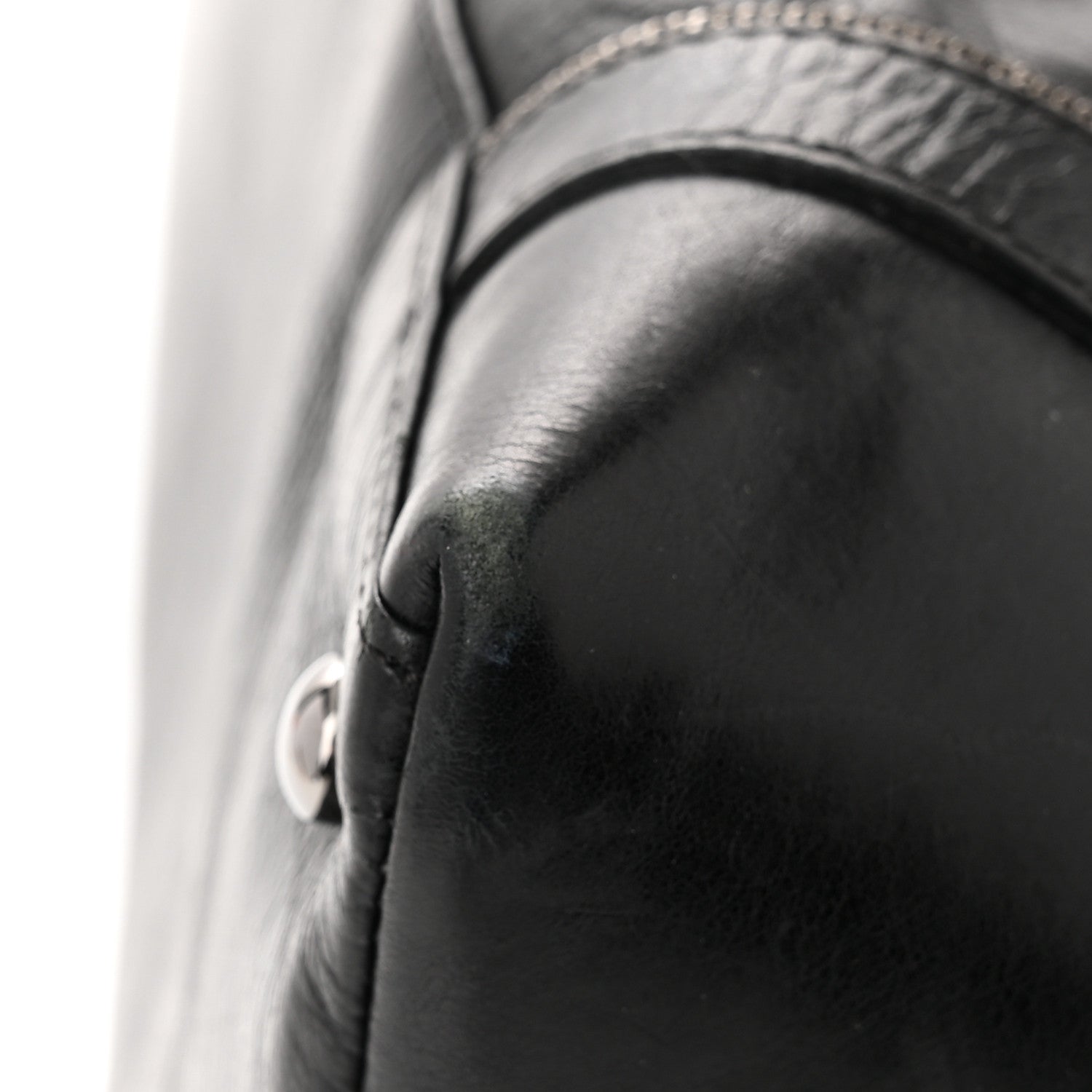 Chanel Lambskin East West Soho Shopper Black 13 of 15