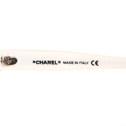 Chanel CC Logo Sunglasses 5065 White 4 of 5