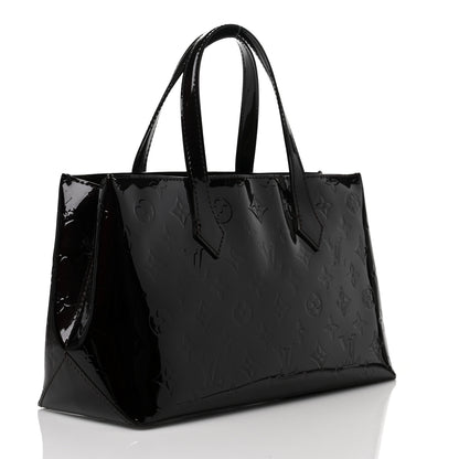 Louis Vuitton Vernis Wilshire PM Amarante 3 of 8