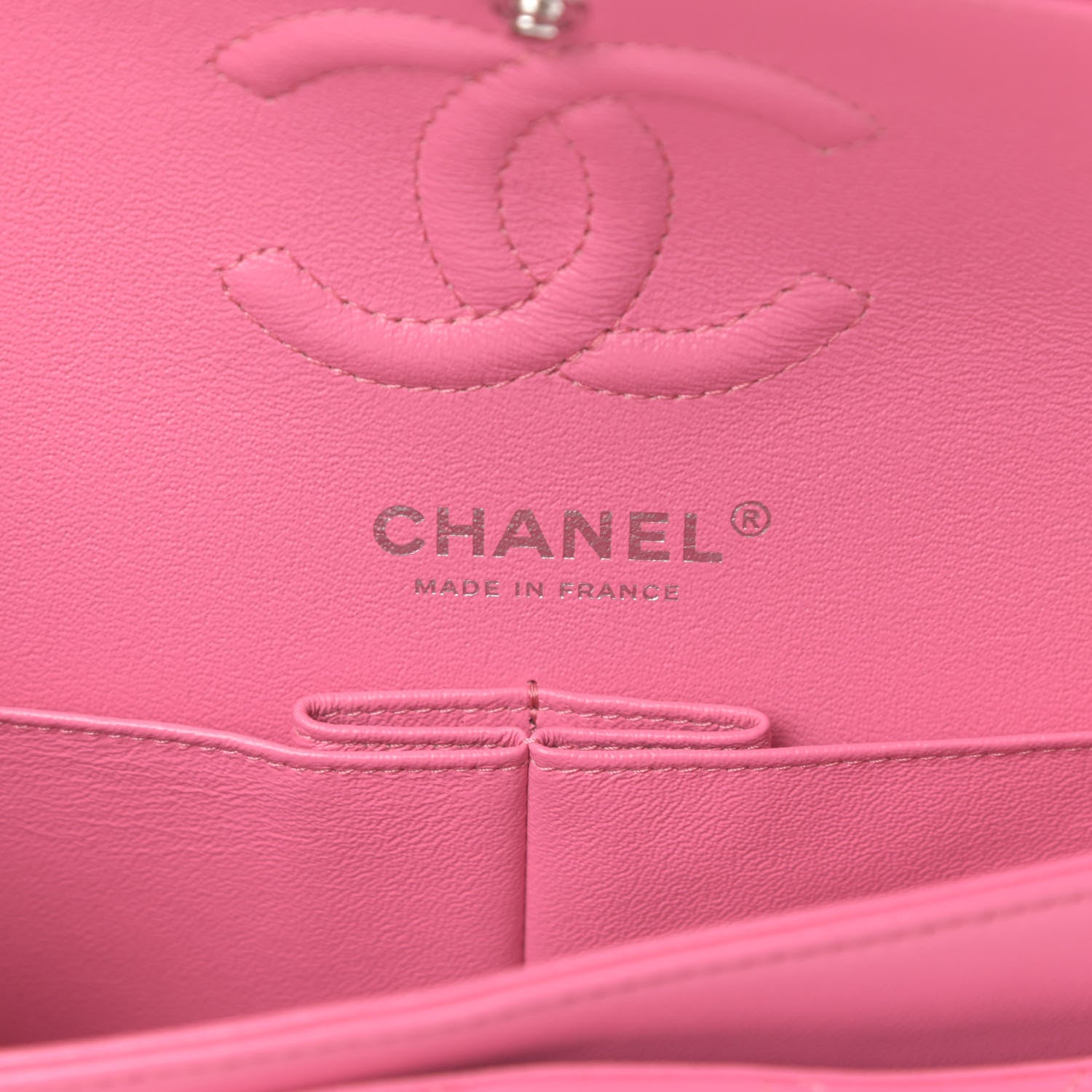 Chanel Lambskin Quilted Small Double Flap Pink 6 of 14