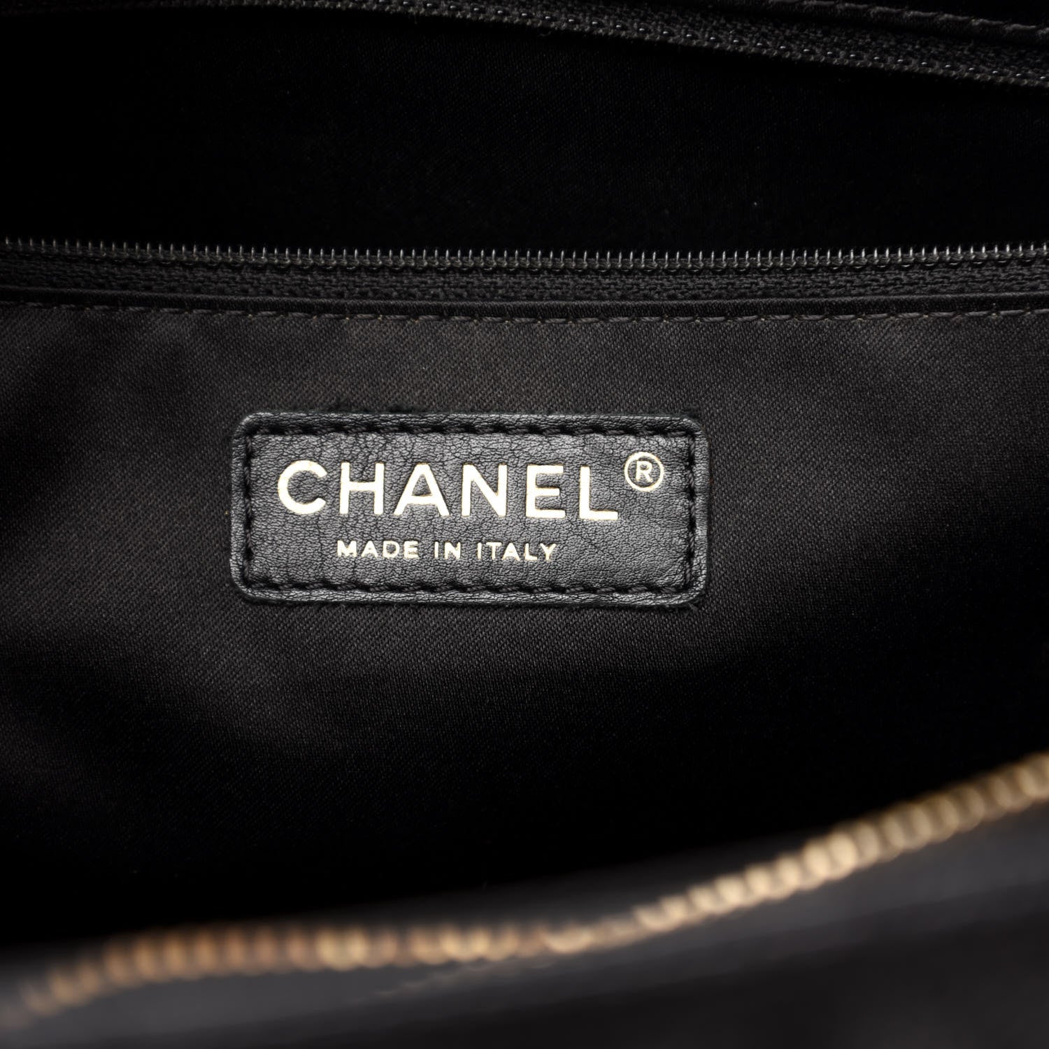 Chanel Caviar Quilted XL Grand Shopping Tote GST Black 8 of 10