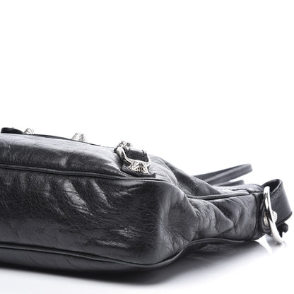 Balenciaga Agneau Giant 12 Silver Hardware Hip Black 9 of 11