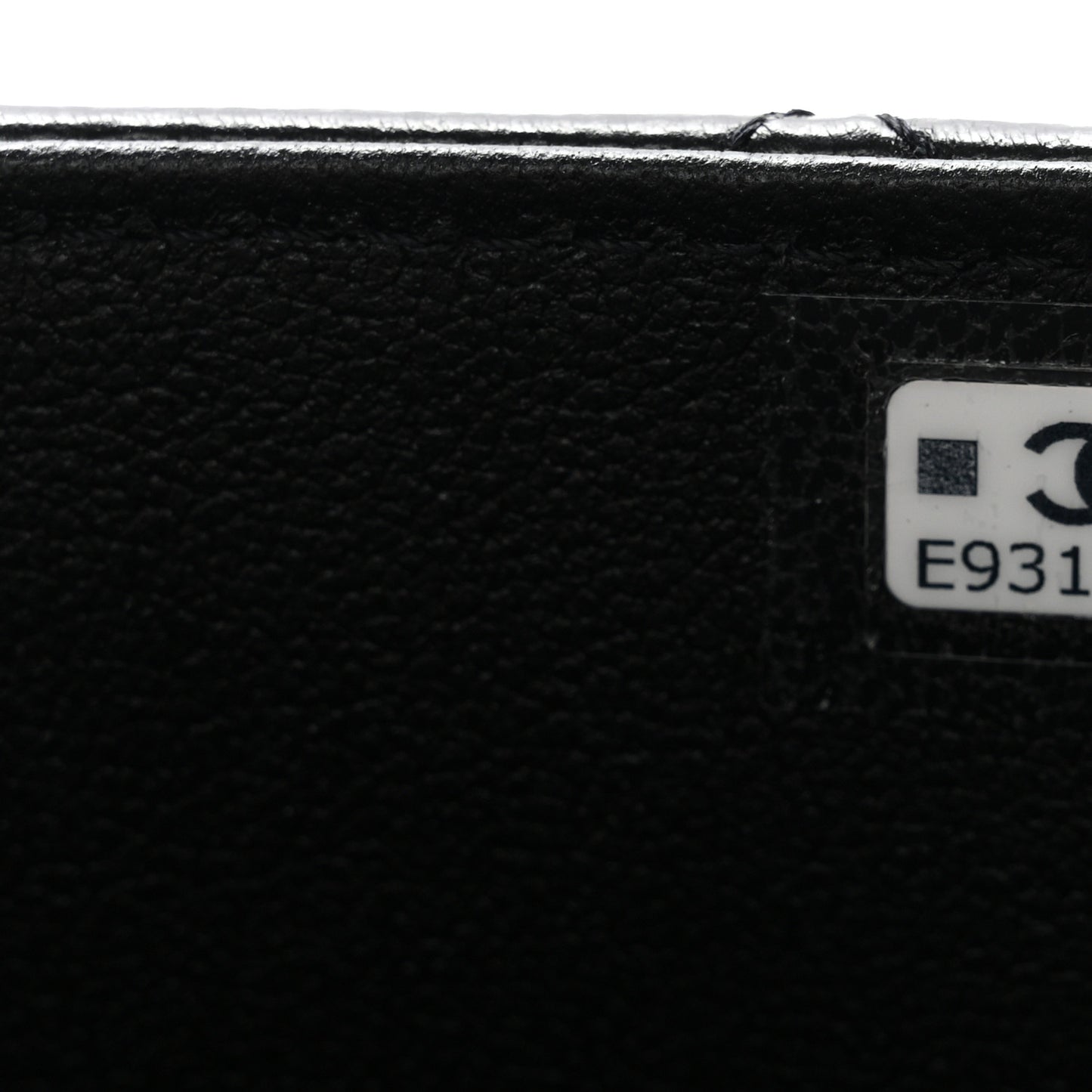 Lambskin Quilted Rectangular Phone Holder Clutch With Chain Black