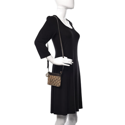 Gucci Monogram Small Crossbody Dark Brown 2 of 11
