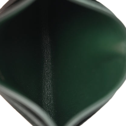 Chanel Calfskin Crocodile Embossed Crococo Card Holder Emerald 5 of 8