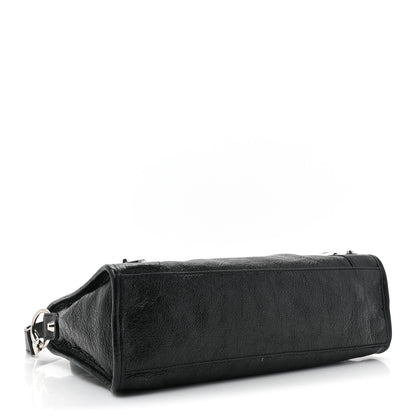 Balenciaga Agneau Classic Silver Hardware S City Black 4 of 10