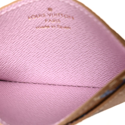 Louis Vuitton Metallic Monogram LV Garden Card Holder Gold 5 of 7