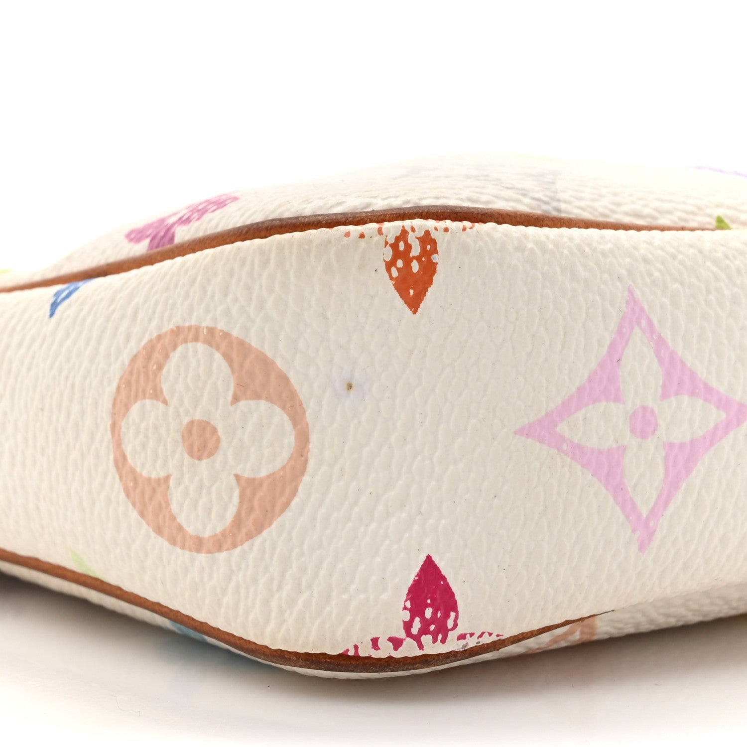 Louis Vuitton Monogram Multicolor Pochette Accessories White 9 of 19