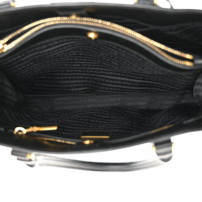 Prada Saffiano Lux Medium Tote Black 6 of 13