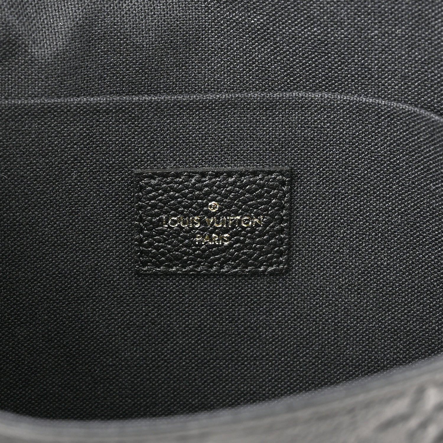 Louis Vuitton Empreinte Pochette Felicie Chain Wallet Black 7 of 10