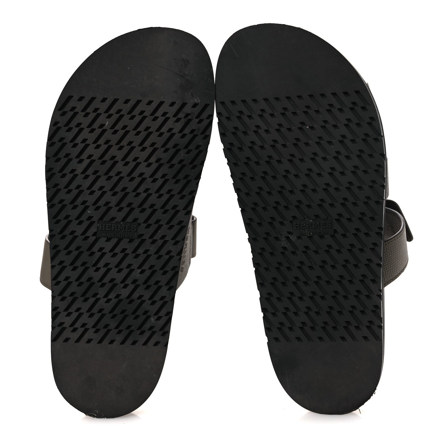 Hermes Epsom Womens Chypre Sandals 39 Etoupe 7 of 12