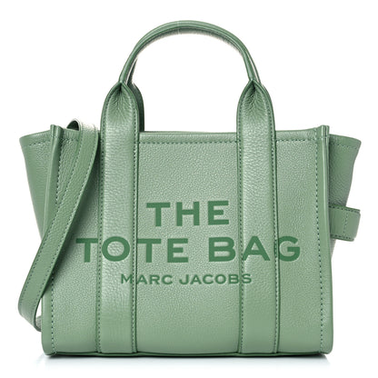 Marc Jacobs Grained Calfskin Small The Tote Bag Aspen Green 1 of 12