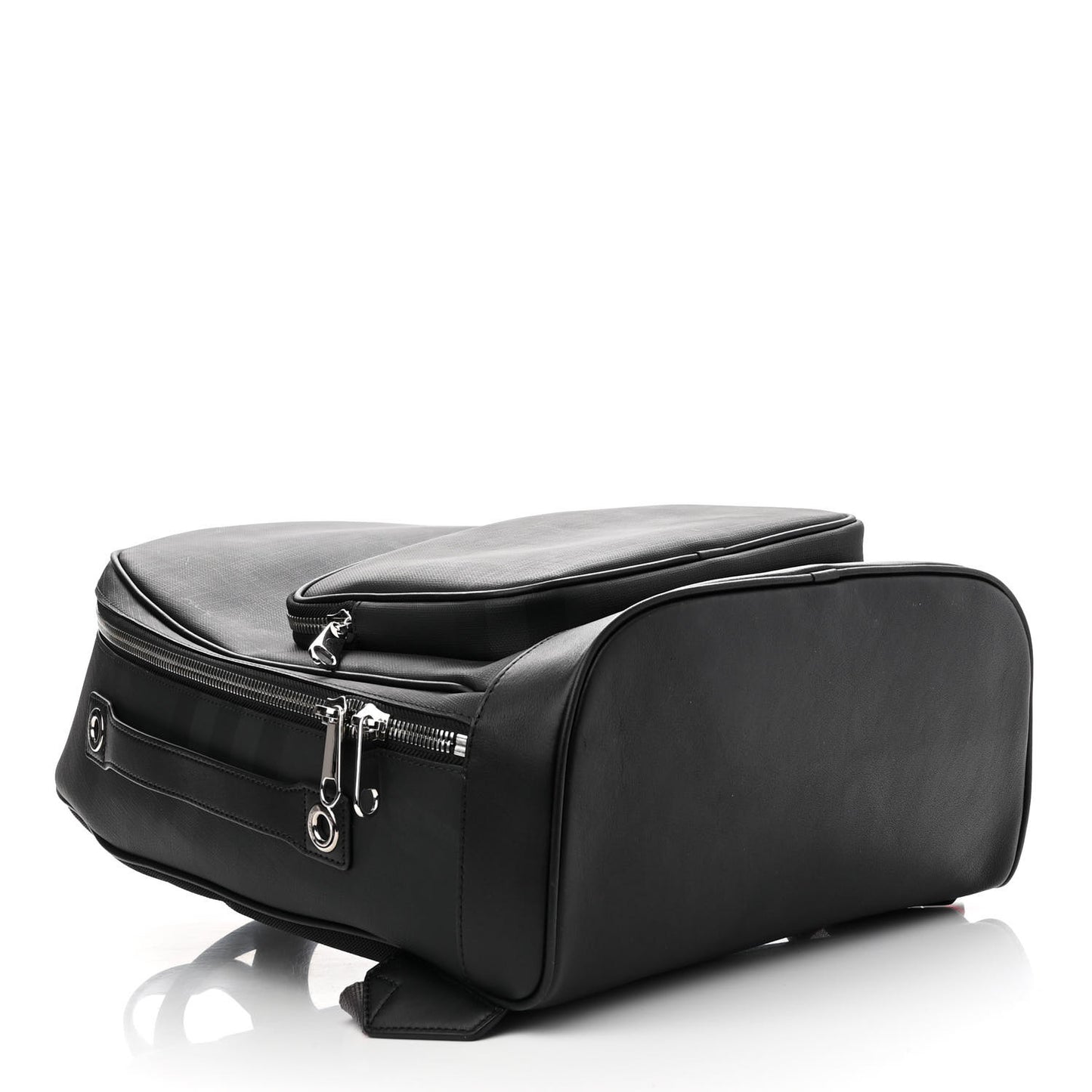 London Check Logo Rocco Backpack Charcoal
