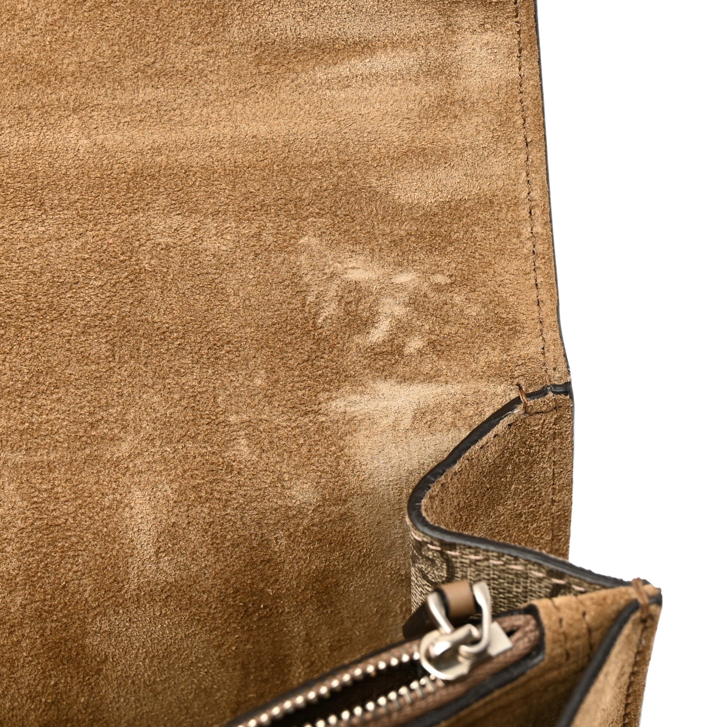 GG Supreme Monogram Medium Dionysus Shoulder Bag Taupe