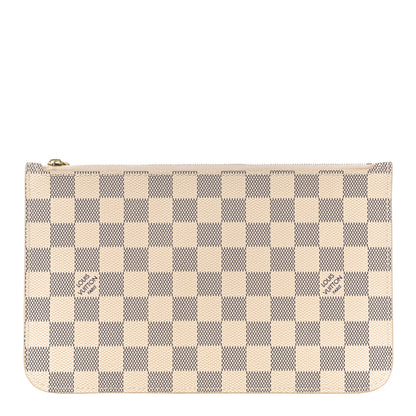 Louis Vuitton Damier Azur Neverfull MM GM Pochette 1 of 10