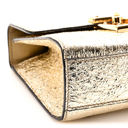 Gucci Galassia Small Padlock Shoulder Bag Platino 9 of 11
