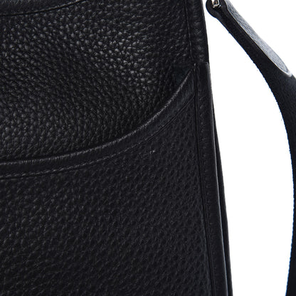 Hermes Taurillon Clemence Evelyne III GM Black 11 of 12