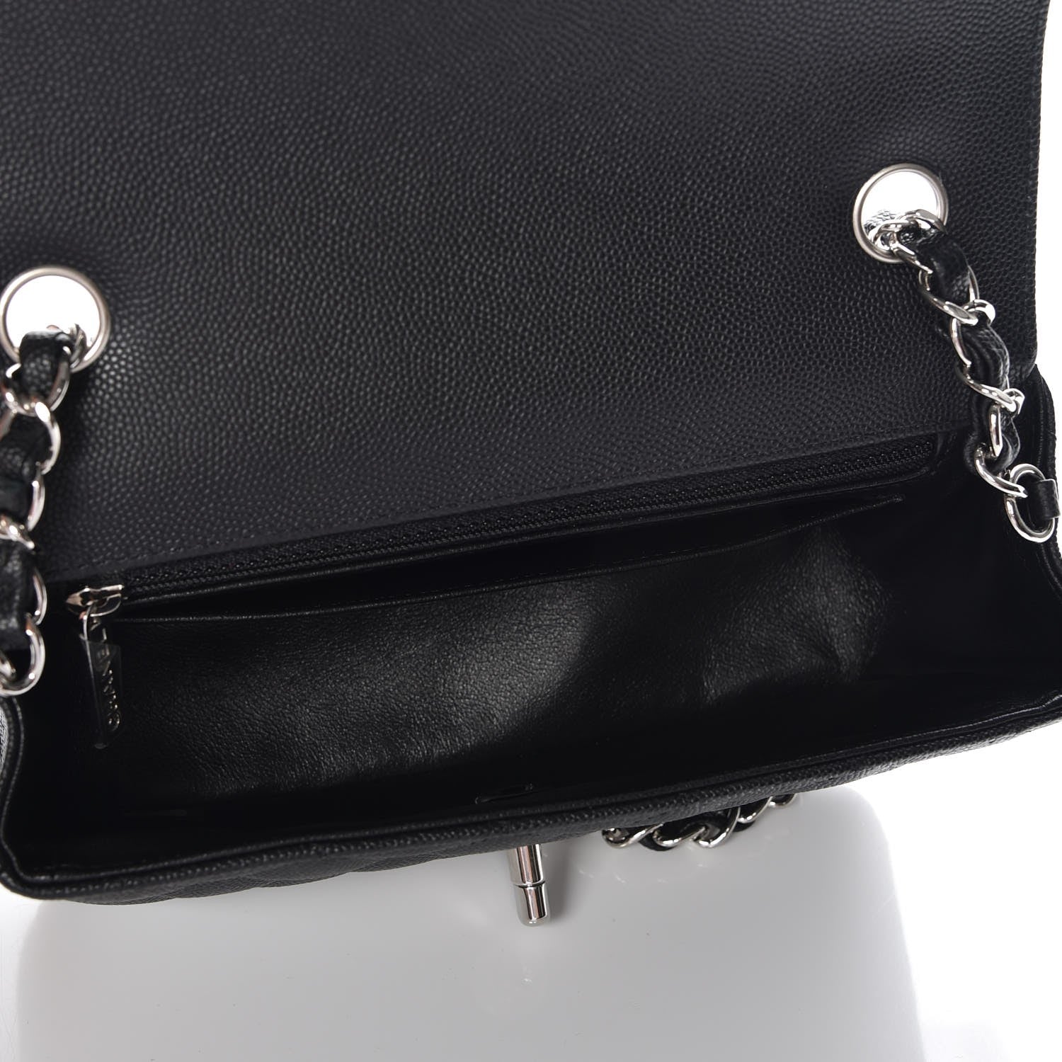 Chanel Caviar Quilted Mini Rectangular Flap Black 5 of 7