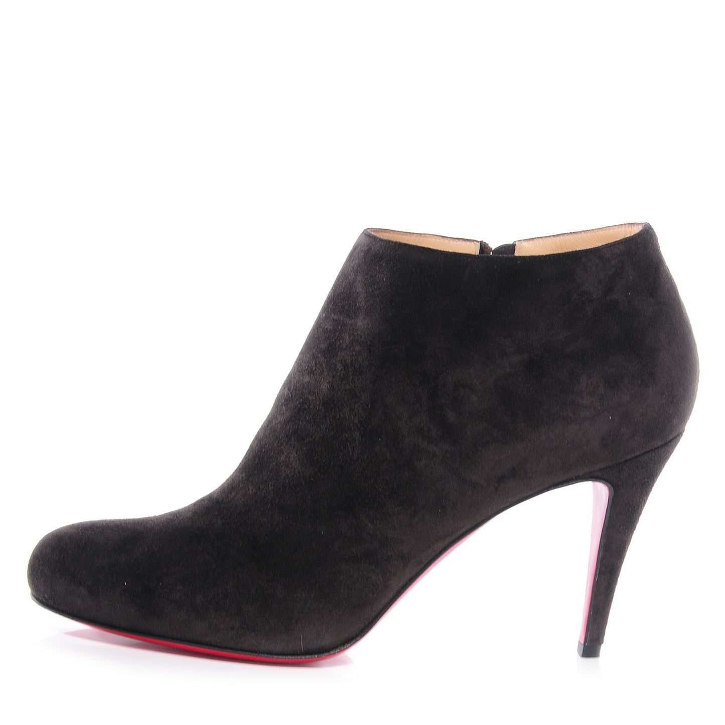 Veau Velours Belle 85 Ankle Boots 41 Ebene