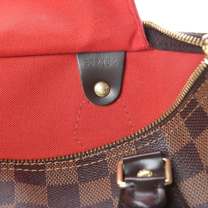 Louis Vuitton Damier Ebene Speedy Bandouliere 30 7 of 9