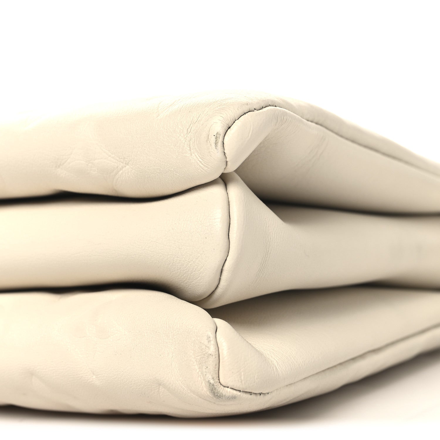 Louis Vuitton Lambskin Embossed Monogram Coussin PM Beige Cream 11 of 13