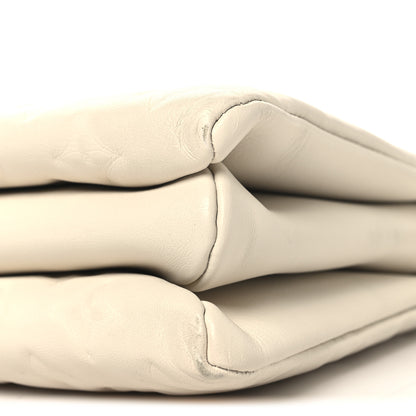 Louis Vuitton Lambskin Embossed Monogram Coussin PM Beige Cream 11 of 13