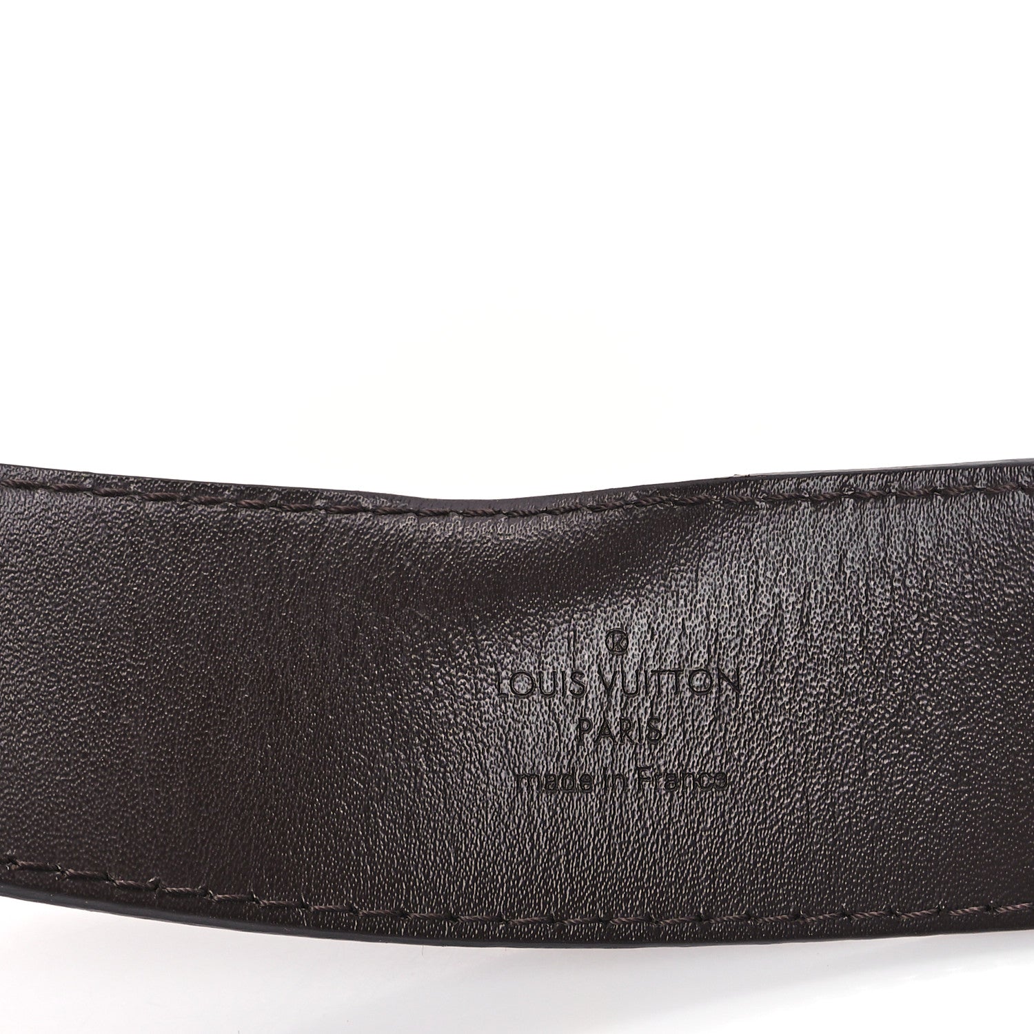Louis Vuitton Damier Ebene 40mm LV Initiales Belt 90 36 3 of 5