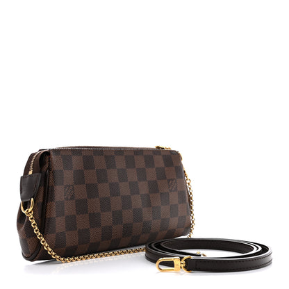 Louis Vuitton Damier Ebene Eva Clutch 3 of 13