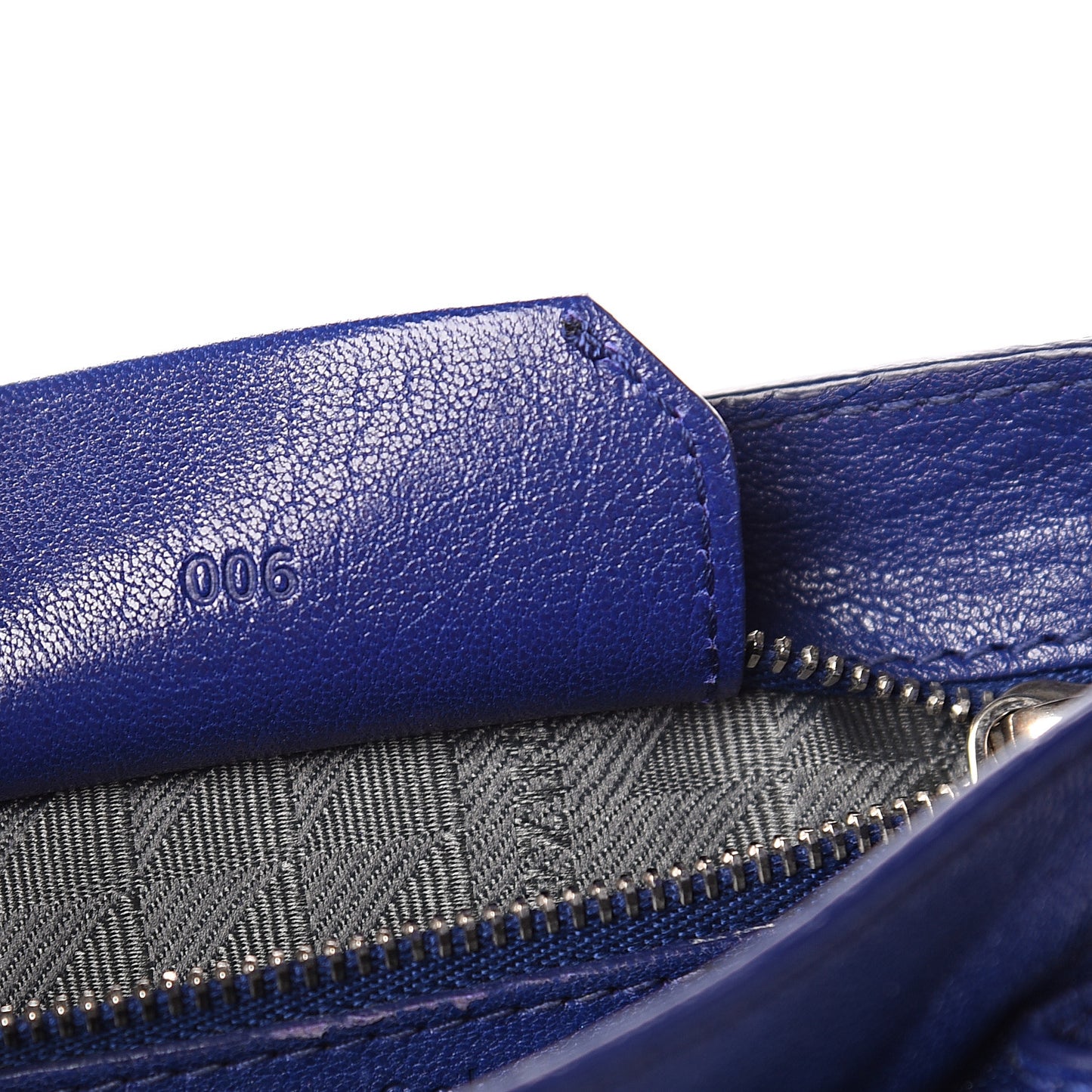 Lambskin PS1 Mini Pouch Messenger Cobalt Blue