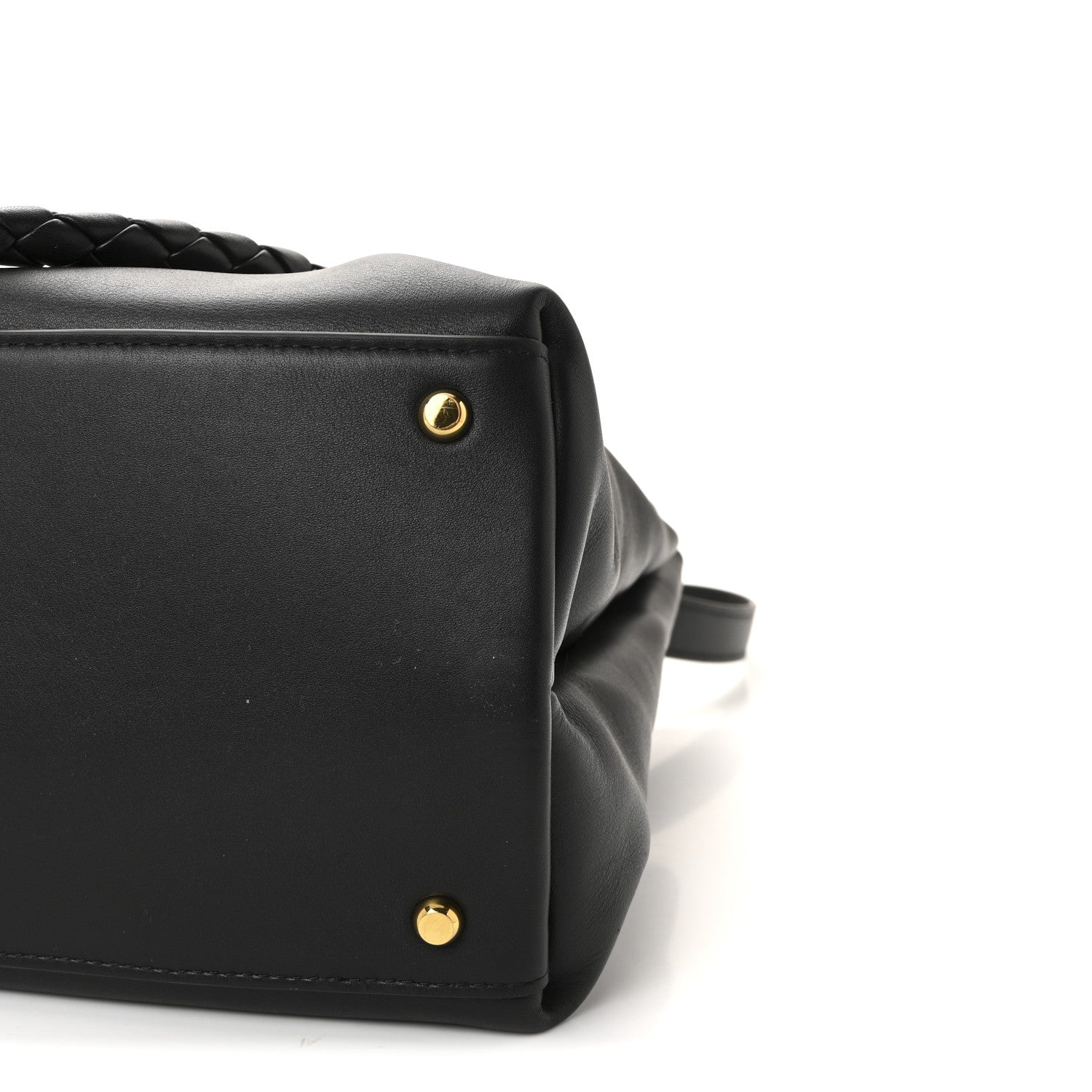 Bottega Veneta Silky Calfskin Medium Ciao Ciao Black 9 of 9